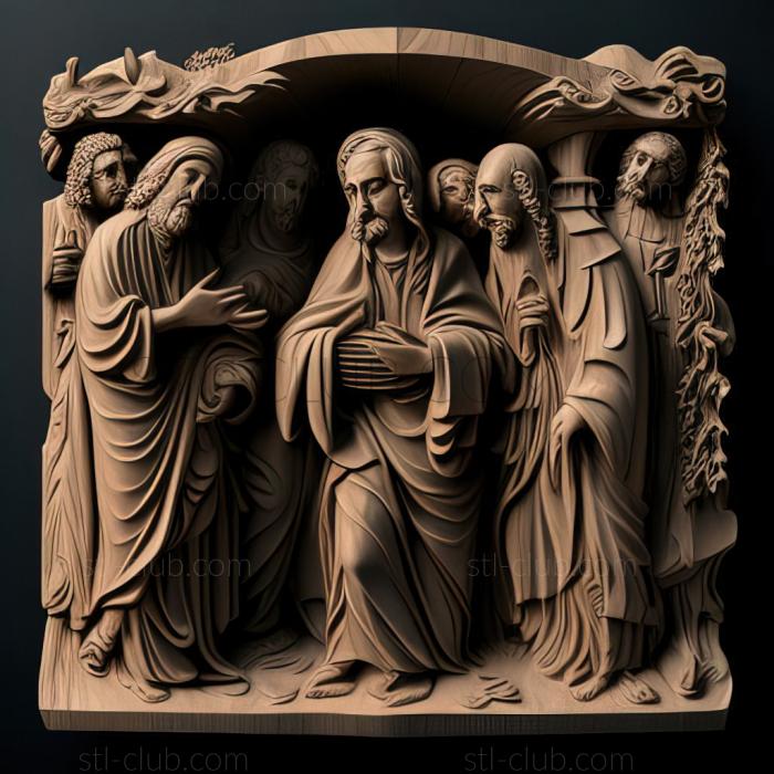 3D model Acts of Apostles (STL)